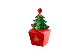 10 pezzi di scatole regalo di Natale, decorazioni for la tavola ...(S)