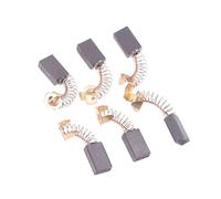 10 pezzi di spazzole di carbone for smerigliatrice angolare 6*10*17mm, pezzi di ricambio for motore di utensili elettrici, pezzi di ricambio for smerigliatrice elettrica
