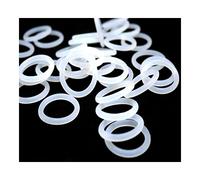 10 pezzi di spessore 4 mm silicone o-ring grade alimento rondella di gomma bianca o anello,58×50×4