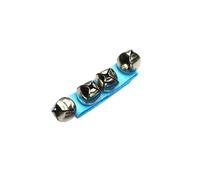 10 pezzi di strumento a percussione, campanello da polso, for bambini, for spettacoli danza, for mano e piede, for la prima infanzia, sussidi didattici Per Scuola Party(Skyblue)