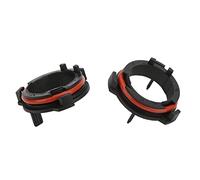 10 pezzi di supporto per base di lampadina LED H7, adattatore impermeabile IP68 per faro con fissaggio a presa, compatibile con lampadine LED 100 W in materiale ABS, adatto ai