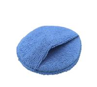 10 pezzi di tamponi applicatori for la cura della dell'auto, spugne for lucidatura e ceretta, morbidi strumenti pulizia in schiuma tascabile rotonda in microfibra(Blue 1Pcs)