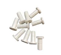 10 pezzi di tappo terminale bianco da 3/8" OD POM connettore a innesto rapido for filtro acqua RO for acquario osmosi inversa