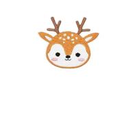 10 pezzi di toppe ricamate a forma leone e rana, da stirare su vestiti, cappelli, borse, scarpe, materiale for la riparazione, decorazioni for telefoni, accessori fai te(10 pcs No.1)