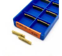 10 pezzi di utensili for macchine utensili MGMN150 MGMN200 PC9030 NC3020 NC3030 Inserti for scanalatura for portautensili esterni Inserto in metallo duro for utensili da taglio MGMN(MGMN150-G NC3020)