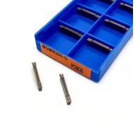 10 pezzi di utensili for macchine utensili MGMN150 MGMN200 PC9030 NC3020 NC3030 Inserti for scanalatura for portautensili esterni Inserto in metallo duro for utensili da taglio MGMN(MGMN200-G PC9030)