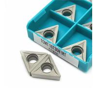 10 Pezzi Di Utensili In Metallo Duro TCMT16T304 TCMT16T308 MT CT3000 Inserti In Metallo Duro Utensili Di Tornitura Per Acciaio Inossidabile TCMT16T304 Utensili Per Tornio(TCMT16T308 MT CT3000)