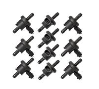10 pezzi di valvola solenoide di spurgo del contenitore del carbone attivo per auto, adatta per Chevrolet Cruze e Opel Astra Corsa.