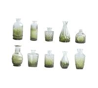 10 pezzi di vasi in vetro per composizioni floreali, contenitori decorativi per