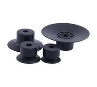 10 pezzi di ventose for manipolatori a vuoto sottili, accessori pneumatici industriali, diametro ventosa 8/10/15/20 mm VP-P(VP-8P,White Silicone)