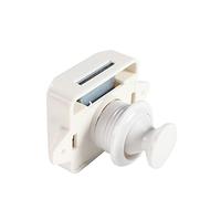 10 pezzi/diametro della scatola 26 mm Blocco armadio for porta camper RV Hardware mobili con fibbia for cassetti della barca for roulotte,Forte e Durevole(All white)