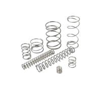 10 pezzi Diametro filo: 0,2/0,3 mm, molla di compressione a spirale in acciaio inossidabile 304, diametro esterno: 1,5-6 mm, lunghezza: 5/10/15/20/50 mm(20mm,4mm)