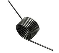 10 pezzi Diametro filo 1,0 mm 65 Mn Acciaio Molla di torsione elicoidale a forma V Angolo 60 90 120 180 Molle metalliche(1.0mm(120°)/9mm(9 laps),5.5mm)