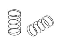 10 pezzi diametro filo 1mm, diametro esterno 17mm molla di compressione a spirale Y-tipo in acciaio per molle, strumento accessori molla di ritorno rotore, 1.0x17x70mm