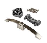 10 pezzi Dimensione foro 11 mm Cambiatura in campeggio blocco for auto marittima cassettiera mobile a casa blocco blocco blocco mobili Hardware HA,Forte e Durevole(Nickel wire drawing)