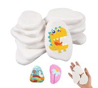 10 Pezzi Dipingere i Ciottoli,Sassi da Dipingere 5-8cm Pietre Piatte per Pittura Ciottoli Dipinti Ciottoli Pietre per Pittura Piatte da Dipingere per Pittura Fai Da Te Pittura Acquari Casa e Giardino