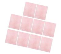 10 Pezzi Dischetti Struccanti Portatili Rosa, Morbidi per Pelle | Tessuto Non Tessuto Vegetale, Formato Tascabile, per Viaggio e Applicazioni Cosmetiche