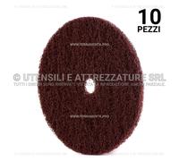 10 pezzi DISCO ABRASIVO SCOTCH-BRITE 200mm G120 DISCO ABRASIVO NON TESSUTO SCOTC