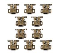 10 pezzi doppio rullo di chiusura vintage armadio porta armadio serrature a scatto for camper camper armadio cassetto accessori hardware for mobili,Affidabile(Gold box)
