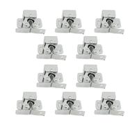 10 pezzi doppio rullo di chiusura vintage armadio porta armadio serrature a scatto for camper camper armadio cassetto accessori hardware for mobili(Style 1)