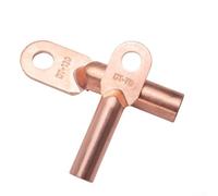 10 pezzi DT 10/16/25/35 mm2 terminali a crimpare per filo di rame per collegamenti automobilistici ed elettrici (DT-10)