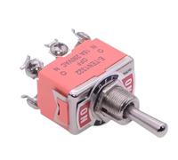 10 pezzi E-TEN1322 6 PIN ON-OFF-ON Interruttore a levetta in miniatura 15 A 250 V