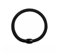 10 pezzi elastici for capelli neri for donne e ragazze elastici in gomma fermacoda accessori for capelli(10Pcs)