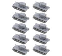 10 Pezzi Fai Da Te Modello Carri Armati Della Seconda Guerra Mondiale KV2 1/700 1/350 Scala Modello Carro Armato Modello Veicolo Militare For Hobby Fai Da Te Collezione(1/350(2.06CM))