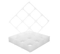 10 pezzi fai da te pannello da parete con griglia di palloncini in plastica per