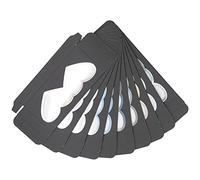 10 pezzi False ciglia False Packaging Box Office per ciglia vuoto Case di carta Conserta contenitore Abita (D26)