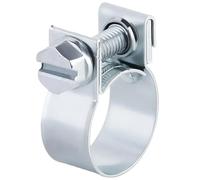 10 pezzi Fascetta stringitubo for tubo flessibile del carburante 7-9 mm 9-11 mm in acciaio al carbonio for fissaggio di tubi di olio, acqua, aria e gas, in metallo(15-17mm)