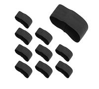 10 Pezzi Fascia da Braccio Elastica, Funerale Lutto Bracciale, per Eventi di Squadra Come Il Calcio e Il Memoriale Funebre, Nero
