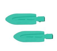 10 pezzi fermagli for capelli clip laterale metallo colorato vernice accessori for capelli fai da te crema colla fatto a mano spilla decorativa(Deep green)