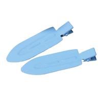10 pezzi fermagli for capelli clip laterale metallo colorato vernice accessori for capelli fai da te crema colla fatto a mano spilla decorativa(Deep blue)
