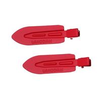 10 pezzi fermagli for capelli clip laterale metallo colorato vernice accessori for capelli fai da te crema colla fatto a mano spilla decorativa(Red)