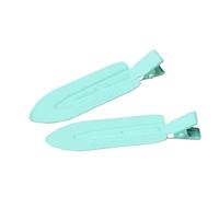 10 pezzi fermagli for capelli clip laterale metallo colorato vernice accessori for capelli fai da te crema colla fatto a mano spilla decorativa(Mint green)