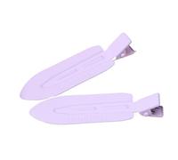 10 pezzi fermagli for capelli clip laterale metallo colorato vernice accessori for capelli fai da te crema colla fatto a mano spilla decorativa(Light purple)