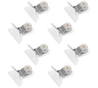 10 Pezzi Fermagli Imbottiti per Trapunte in Metallo e Schiuma, Facili da Montare e Smontare, Accessori Anti-Scivolo per Fissare Lenzuola e Coperte in Casa