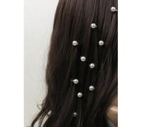 10 pezzi Fermagli per capelli con perle finte, fermagli per capelli laterali con perle, fermagli per trecce per donne, accessori per capelli delicati, set di strumenti per acconciature, mollette, ferm