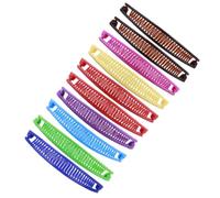 10 Pezzi Fermagli per Chioma a Pettine Colorati in Propilene | Design Semplice e Moda, Antiscivolo e Facile da Usare, Adatti a Bambine per Danze e Altre Occasioni Stile Casuale