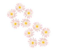 10 Pezzi Fermaglio Laterale per Chioma da Donna Fiori Plumeria | Design Realistico, Plastica e Metallo, Presa Antiscivolo, Leggero e Confortevole per Feste Luau e Spiaggia