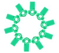 10 Pezzi Fermo Serratura Porta Auto, Clip di Ricambio in Plastica | Installazione Semplice, per Aste e Leve Porta Veicolo, per Riparazione Fai e Officina Meccanica