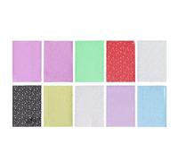 10 Pezzi Film PVC Olografico A4 per Fai, Accessori Artigianali | Materiale per Borse e Valigie, Facile da Tagliare, Mantiene la Forma, per Cover Telefono e Calzature Colore Casuale