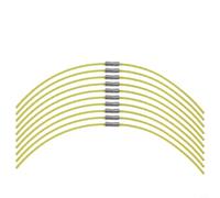 10 pezzi filo per decespugliatore 3,5 mm x 23 cm per Bosch ART 23 Combitrim F016800174 e per Black & Decker GL680 GL685 GL686 GL687 GL690 robusto ricambio per bordi del prato e cura del giardino