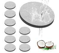 10 Pezzi Filtri Disco per Borraccia Brita, Riduzione Cloro, Metalli Pesanti e Impurità, Compatibile con Borraccia Brita Fill and Go, Filtro Acqua Potabile, Microparticelle, Migliora il Gusto