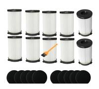 10 Pezzi Filtro Hepa Per Ariete Handy Force 2761 2759 RBT, Per MooSoo D600 D601, Per Conga Thunderbrush 520 550 560