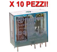 10 PEZZI - Finder 40.52 48V DC 8A - Relè miniatura miniaturizzato Relay Relais