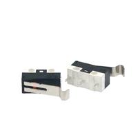10 pezzi Finecorsa Interruttore a Pulsante Momentaneo 1A 125V AC Interruttore Mouse 3Pin Leva a Rullo con Manico Lungo Braccio(Yellow)