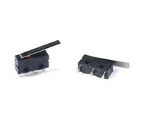 10 pezzi Finecorsa NO NC 3 pin Terminali PCB SPDT 5A 125V 250V 29mm Leva ad a rullo Microinterruttori a pressione a scatto(25mm Lever)