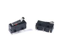 10 pezzi Finecorsa NO NC 3 pin Terminali PCB SPDT 5A 125V 250V 29mm Leva ad a rullo Microinterruttori a pressione a scatto(17mm Arc Lever)
